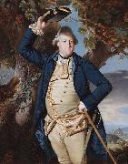 Johann Zoffany George Nassau Clavering, 3rd Earl of Cowper (1738-1789), Florence beyond Sweden oil painting artist